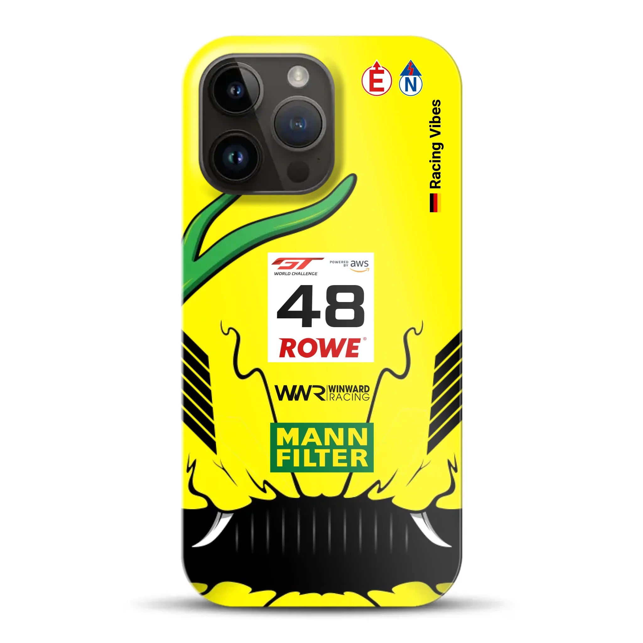 AMG GT3 R Mamba 2026 Livery - Individuelle Hardcase Hülle für iPhone