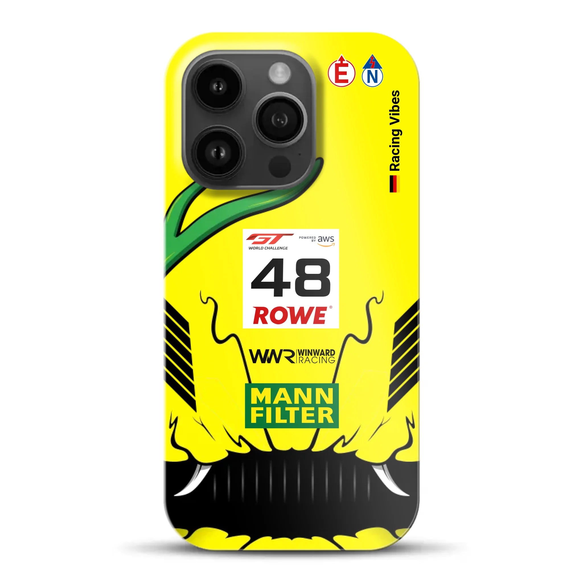 AMG GT3 R Mamba 2026 Livery - Individuelle Hardcase Hülle für iPhone