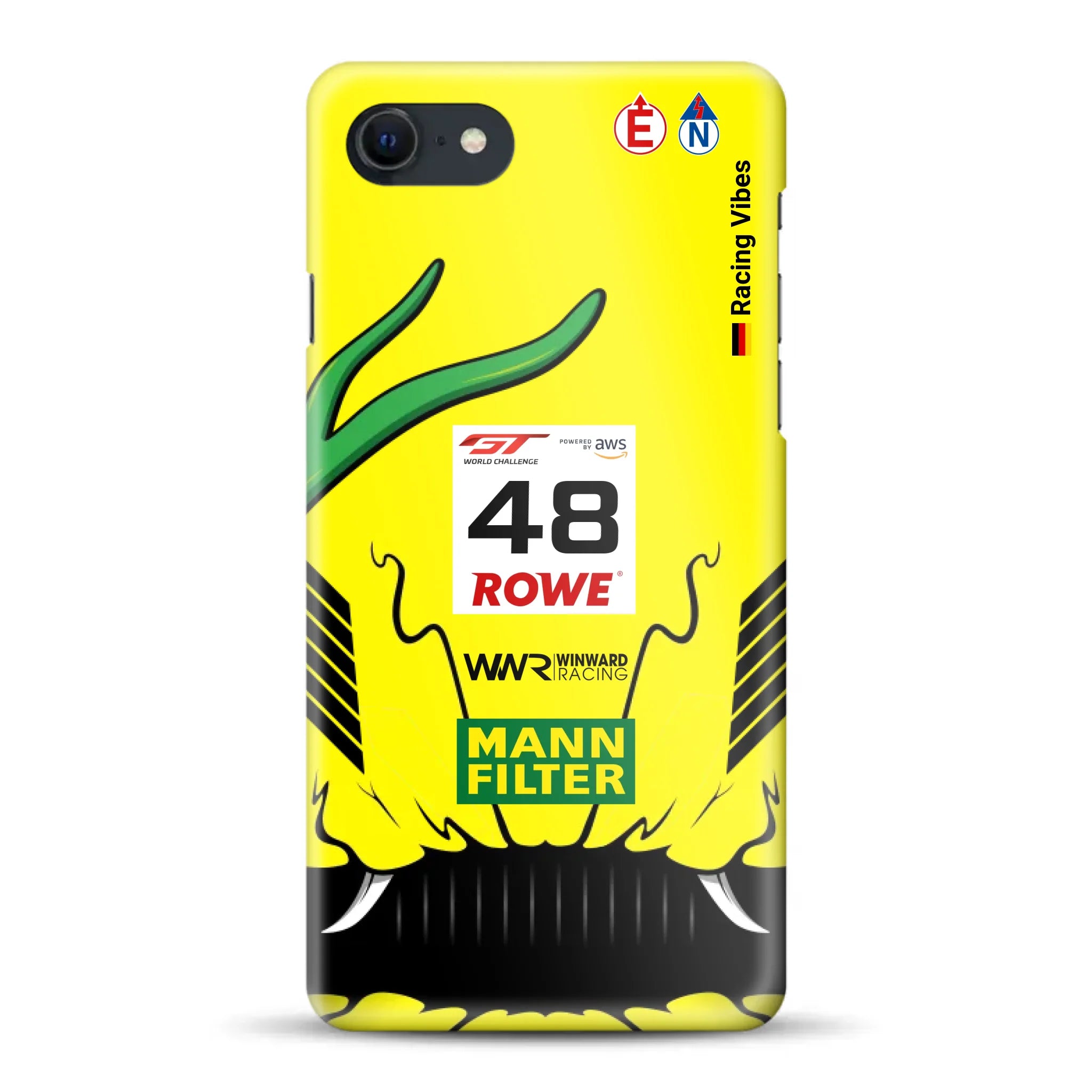 AMG GT3 R Mamba 2026 Livery - Individuelle Hardcase Hülle für iPhone