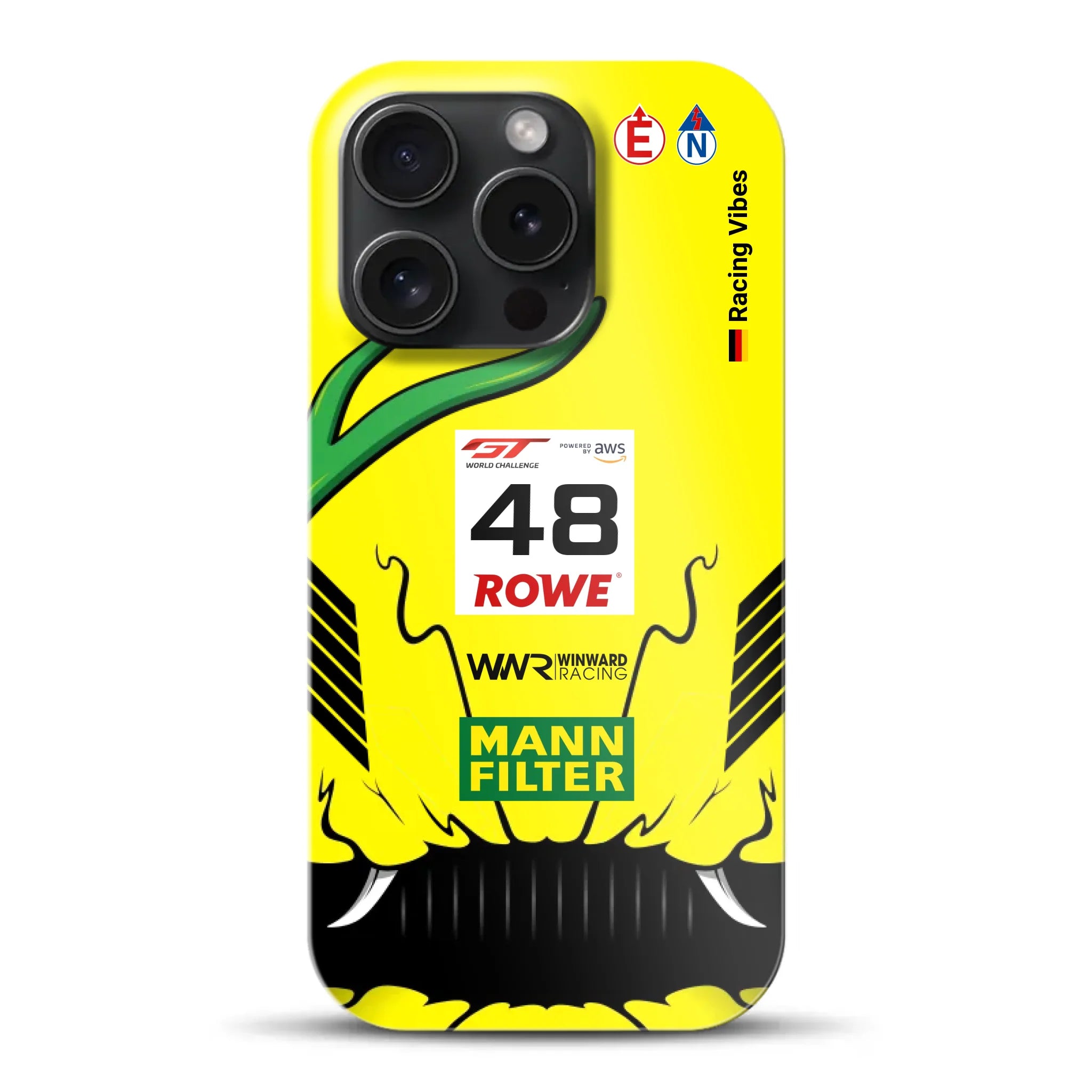 AMG GT3 R Mamba 2026 Livery - Individuelle Hardcase Hülle für iPhone