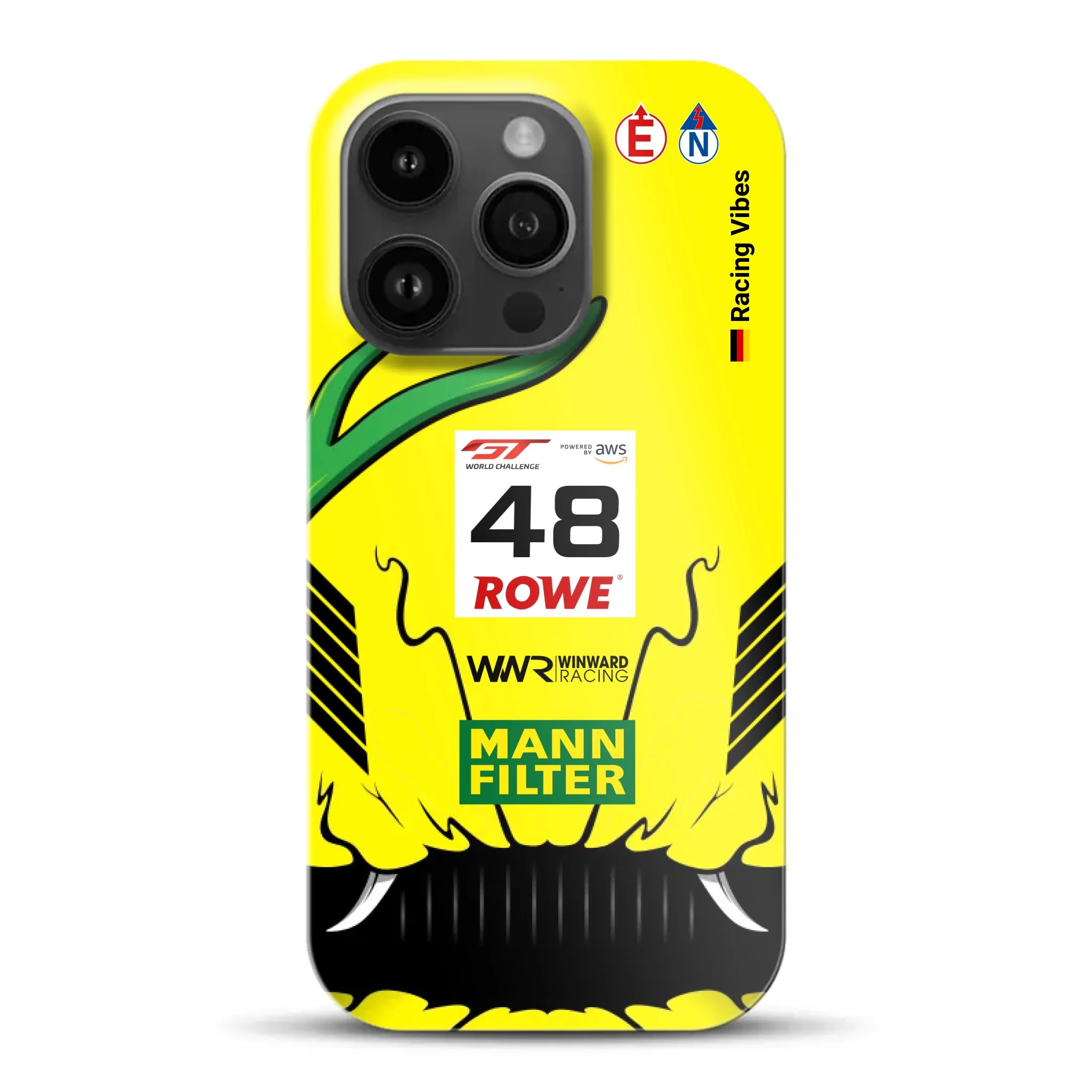 AMG GT3 R Mamba 2026 Livery - Individuelle Hardcase Hülle für iPhone
