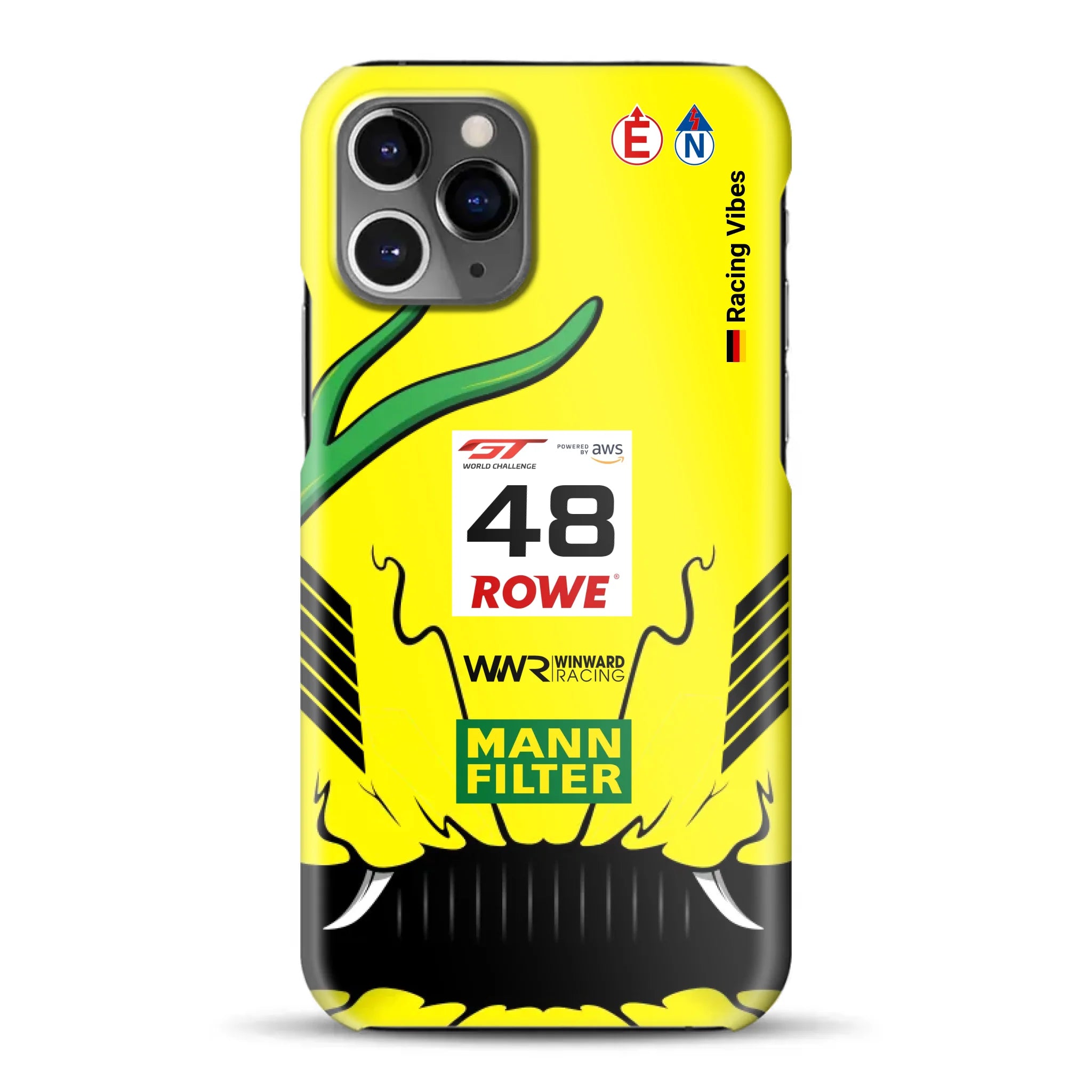 AMG GT3 R Mamba 2026 Livery - Individuelle Hardcase Hülle für iPhone