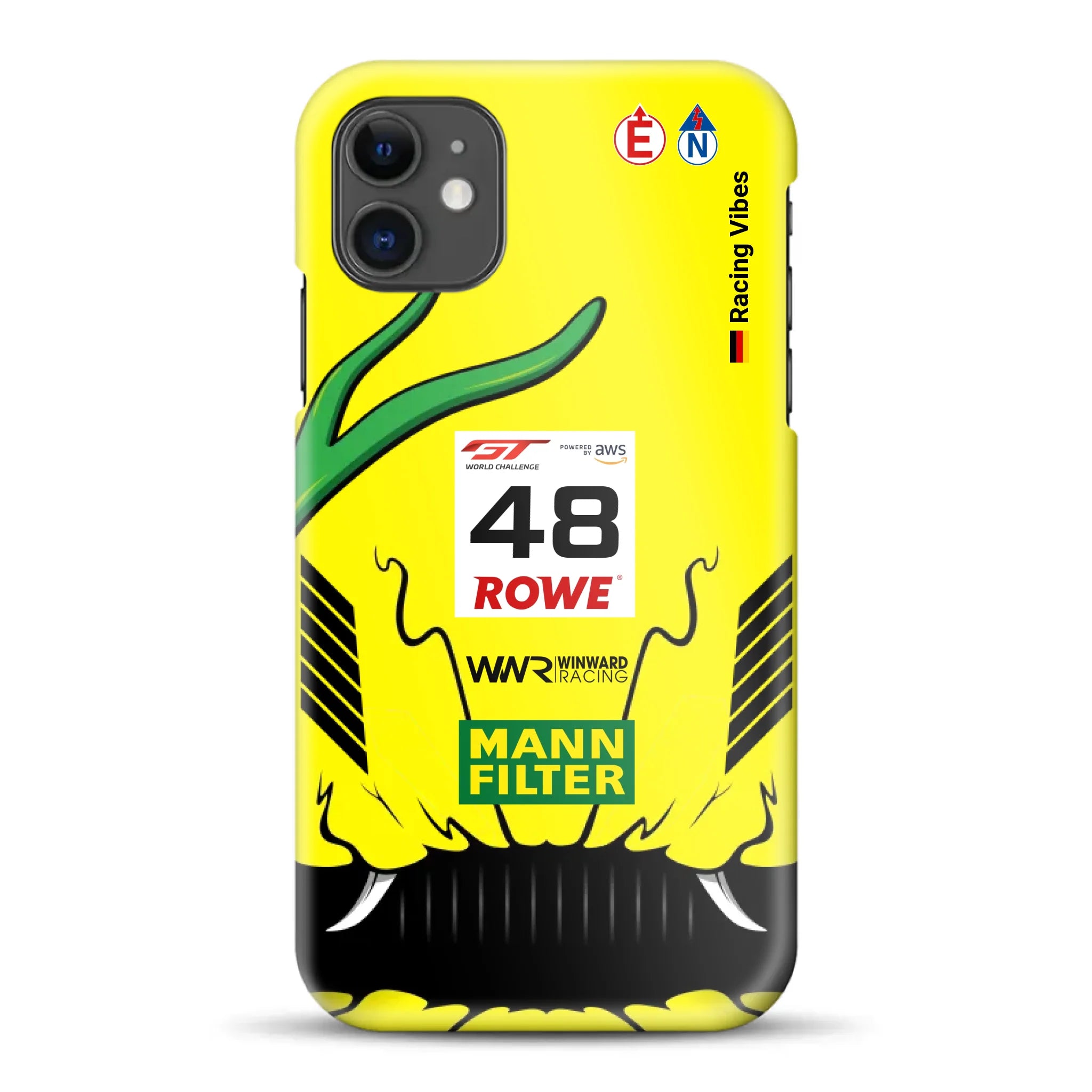 AMG GT3 R Mamba 2026 Livery - Individuelle Hardcase Hülle für iPhone