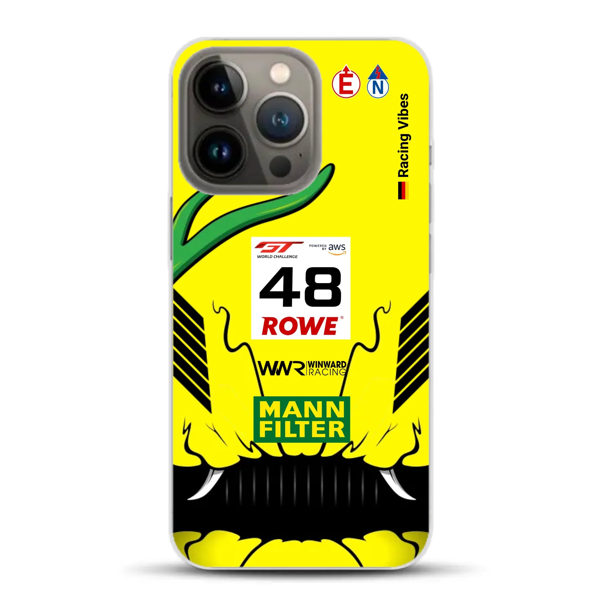 AMG GT3 R Mamba 2026 Livery - Individuelle Handyhülle für iPhone