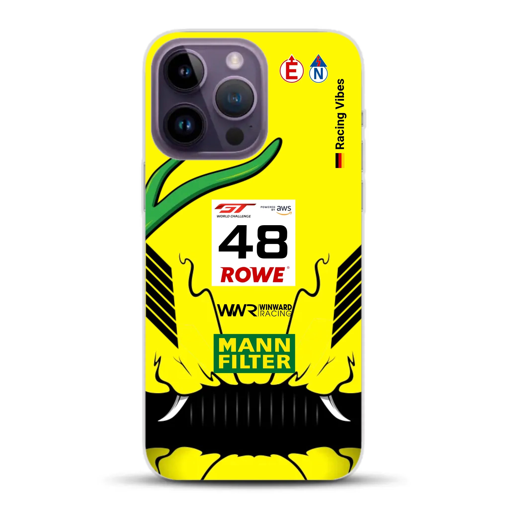 AMG GT3 R Mamba 2026 Livery - Individuelle Handyhülle für iPhone