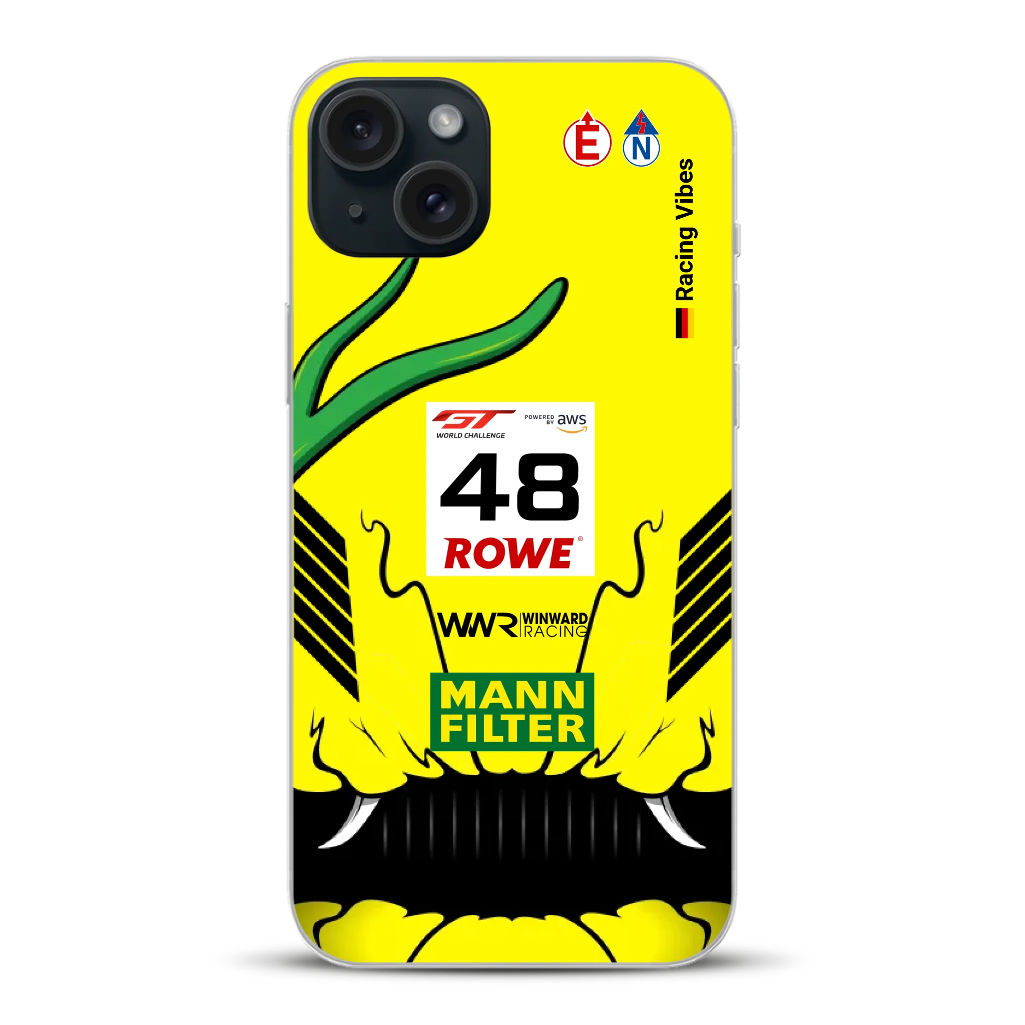 AMG GT3 R Mamba 2026 Livery - Individuelle Handyhülle für iPhone