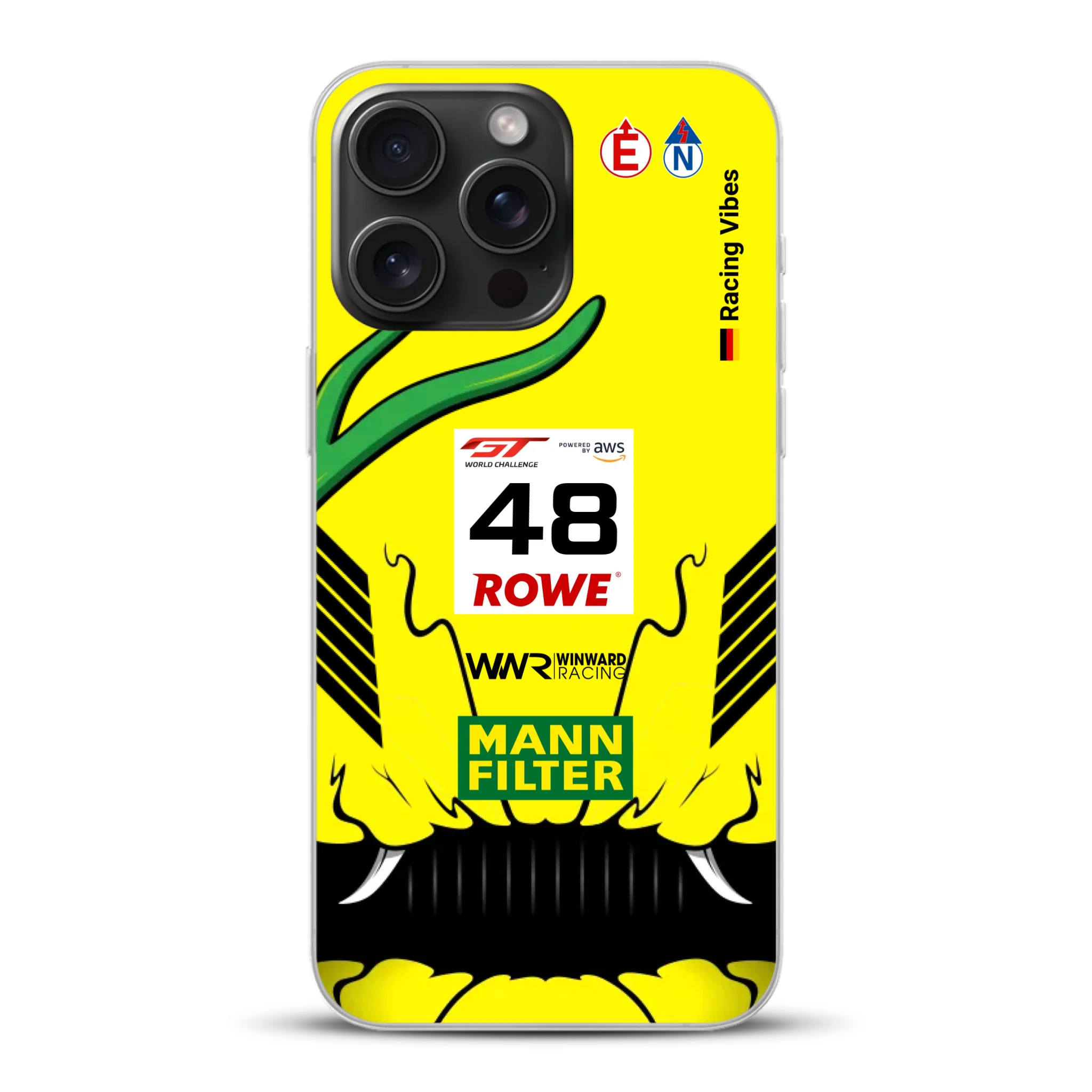 AMG GT3 R Mamba 2026 Livery - Individuelle Handyhülle für iPhone