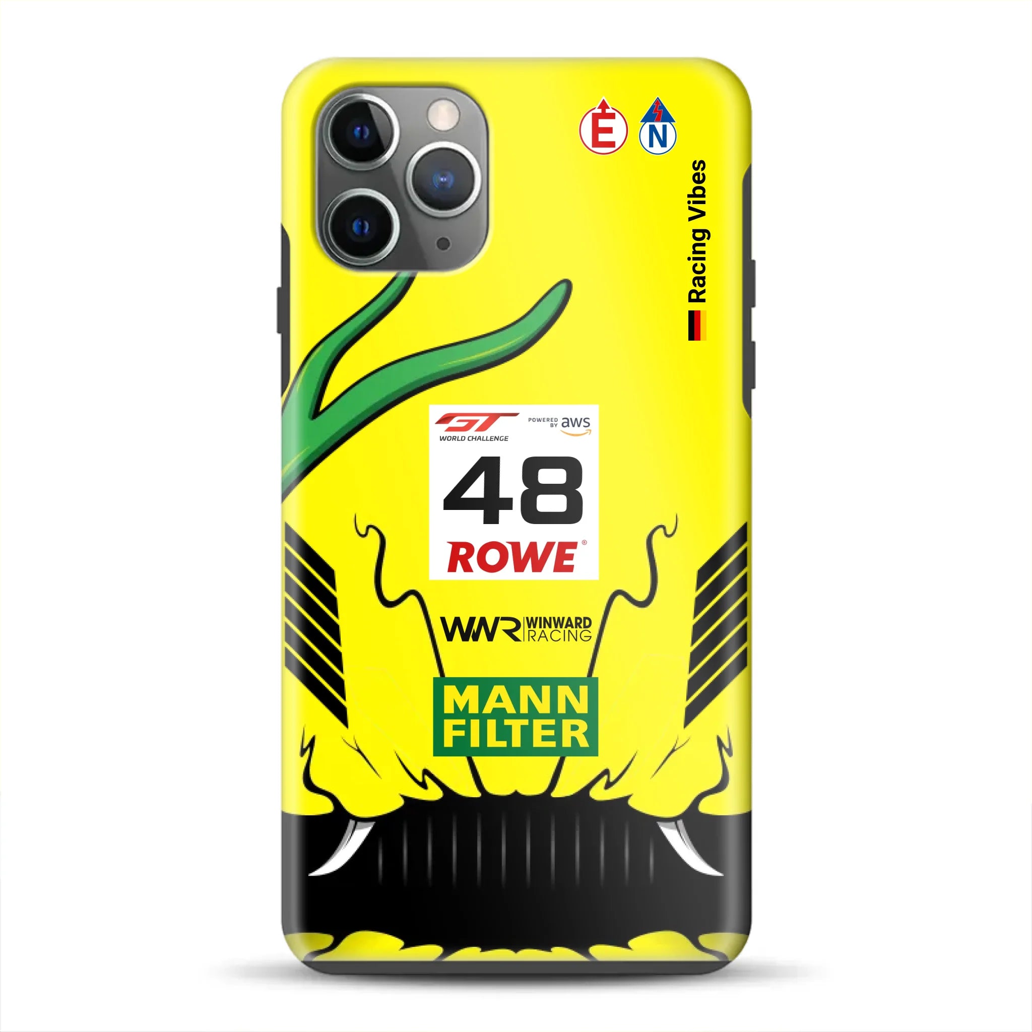 AMG GT3 R Mamba 2026 Livery - Personnalisé Premium Case pour iPhone