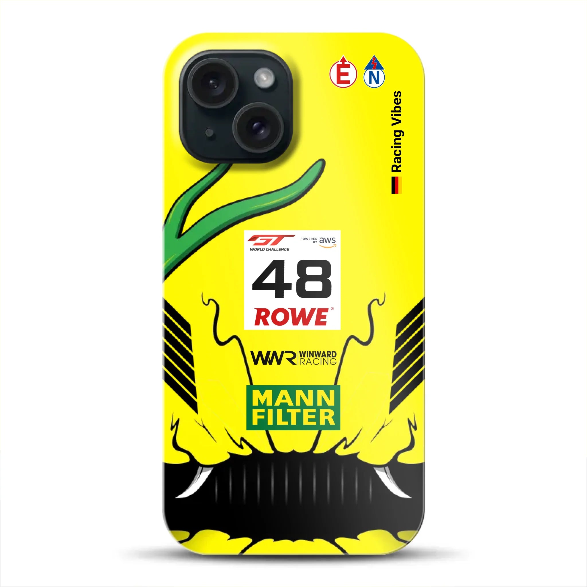 AMG GT3 R Mamba 2026 Livery - Personnalisé Premium Case pour iPhone
