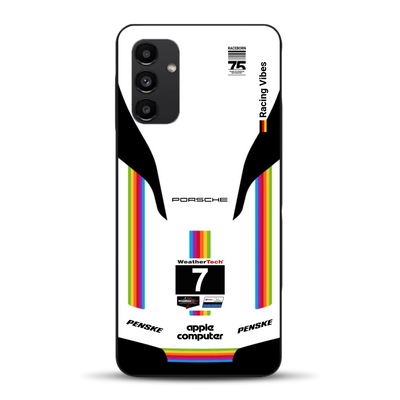 Porsche 963 Apple Retro Livery - Individuelle Handyhülle für Samsung
