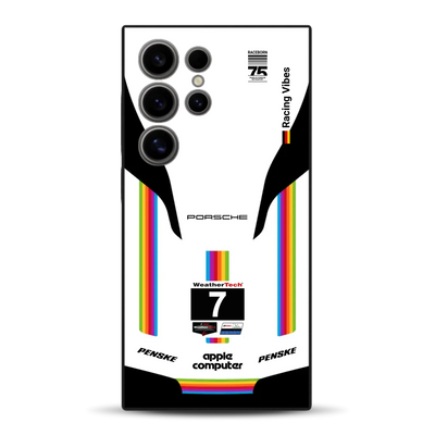 Porsche 963 Apple Retro Livery - Individuelle Handyhülle für Samsung
