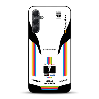 Porsche 963 Apple Retro Livery - Individuelle Handyhülle für Samsung