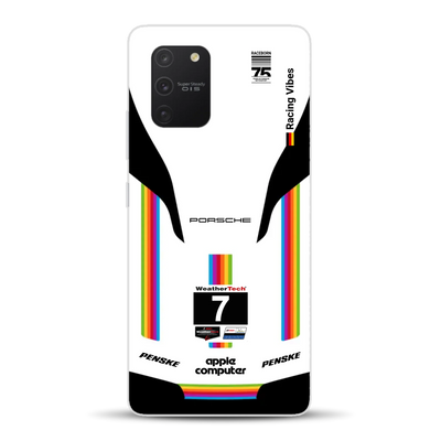 Porsche 963 Apple Retro Livery - Individuelle Handyhülle für Samsung