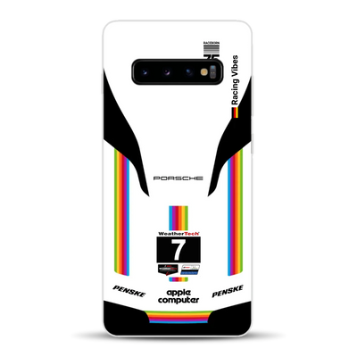 Porsche 963 Apple Retro Livery - Individuelle Handyhülle für Samsung