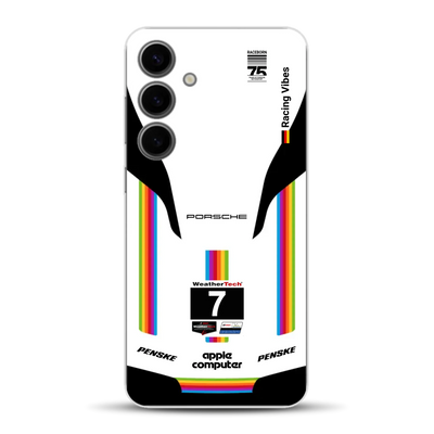 Porsche 963 Apple Retro Livery - Individuelle Handyhülle für Samsung