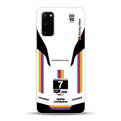 Porsche 963 Apple Retro Livery - Individuelle Handyhülle für Samsung