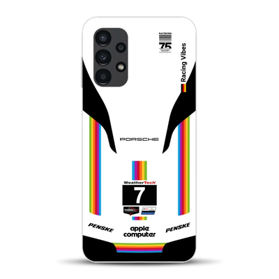 Porsche 963 Apple Retro Livery - Individuelle Handyhülle für Samsung