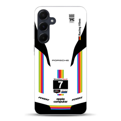 Porsche 963 Apple Retro Livery - Individuelle Handyhülle für Samsung