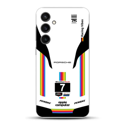 Porsche 963 Apple Retro Livery - Individuelle Handyhülle für Samsung