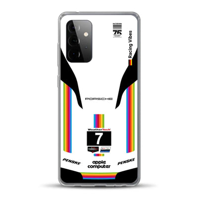 Porsche 963 Apple Retro Livery - Individuelle Handyhülle für Samsung
