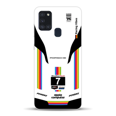 Porsche 963 Apple Retro Livery - Individuelle Handyhülle für Samsung