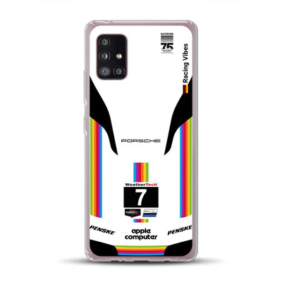 Porsche 963 Apple Retro Livery - Individuelle Handyhülle für Samsung