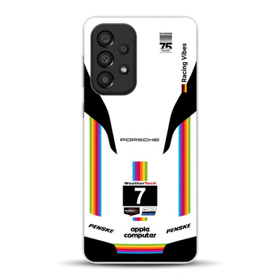 Porsche 963 Apple Retro Livery - Individuelle Handyhülle für Samsung