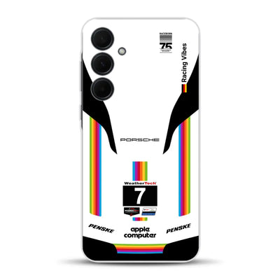 Porsche 963 Apple Retro Livery - Individuelle Handyhülle für Samsung
