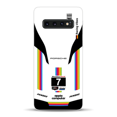 Porsche 963 Apple Retro Livery - Individuelle Handyhülle für Samsung