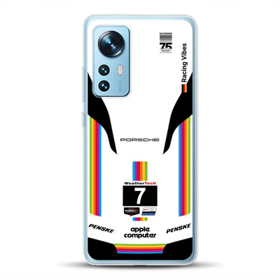 Porsche 963 Apple Retro Livery - Individuelle Handyhülle für Xiaomi