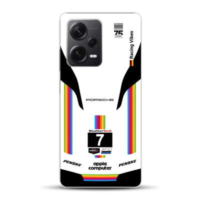 Porsche 963 Apple Retro Livery - Individuelle Handyhülle für Xiaomi