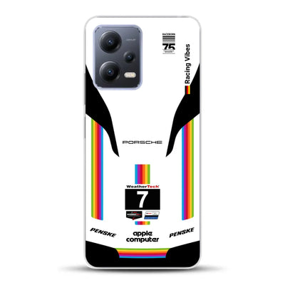 Porsche 963 Apple Retro Livery - Individuelle Handyhülle für Xiaomi