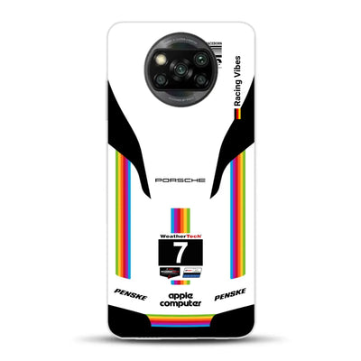Porsche 963 Apple Retro Livery - Individuelle Handyhülle für Xiaomi