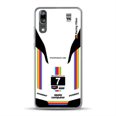 Porsche 963 Apple Retro Livery - Custodia per cellulare personalizzata per Huawei