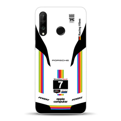 Porsche 963 Apple Retro Livery - Custodia per cellulare personalizzata per Huawei
