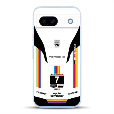 Porsche 963 Apple Retro Livery - Custodia per cellulare personalizzata per Google