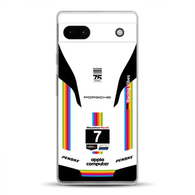 Porsche 963 Apple Retro Livery - Custodia per cellulare personalizzata per Google