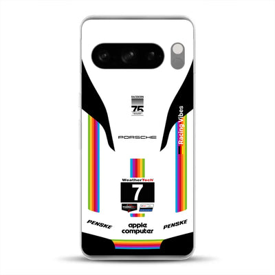 Porsche 963 Apple Retro Livery - Custodia per cellulare personalizzata per Google
