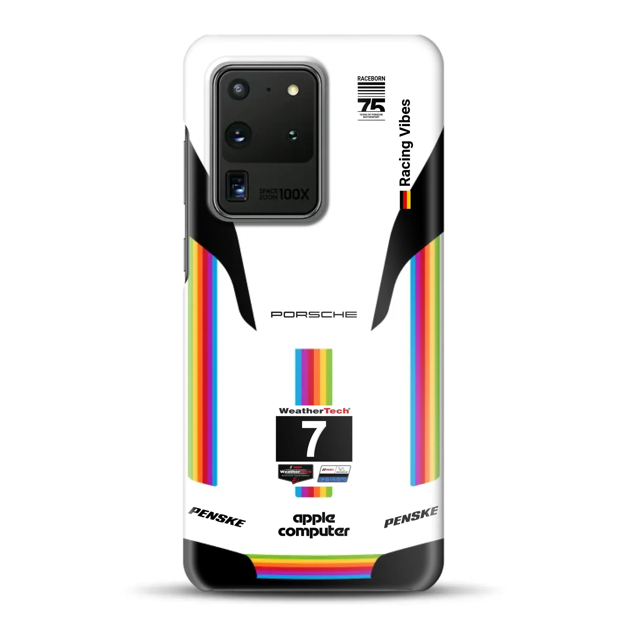 Porsche 963 Apple Retro Livery - Hard case pour Samsung