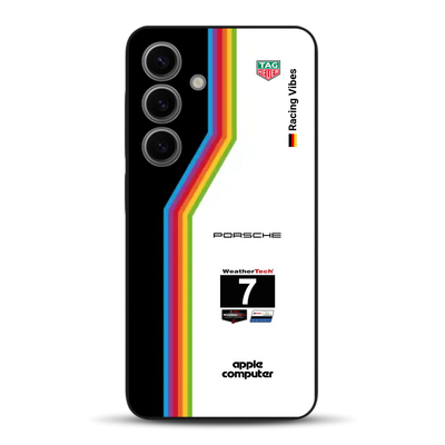 Porsche 963 Apple Retro Livery - Individuelle Handyhülle für Samsung