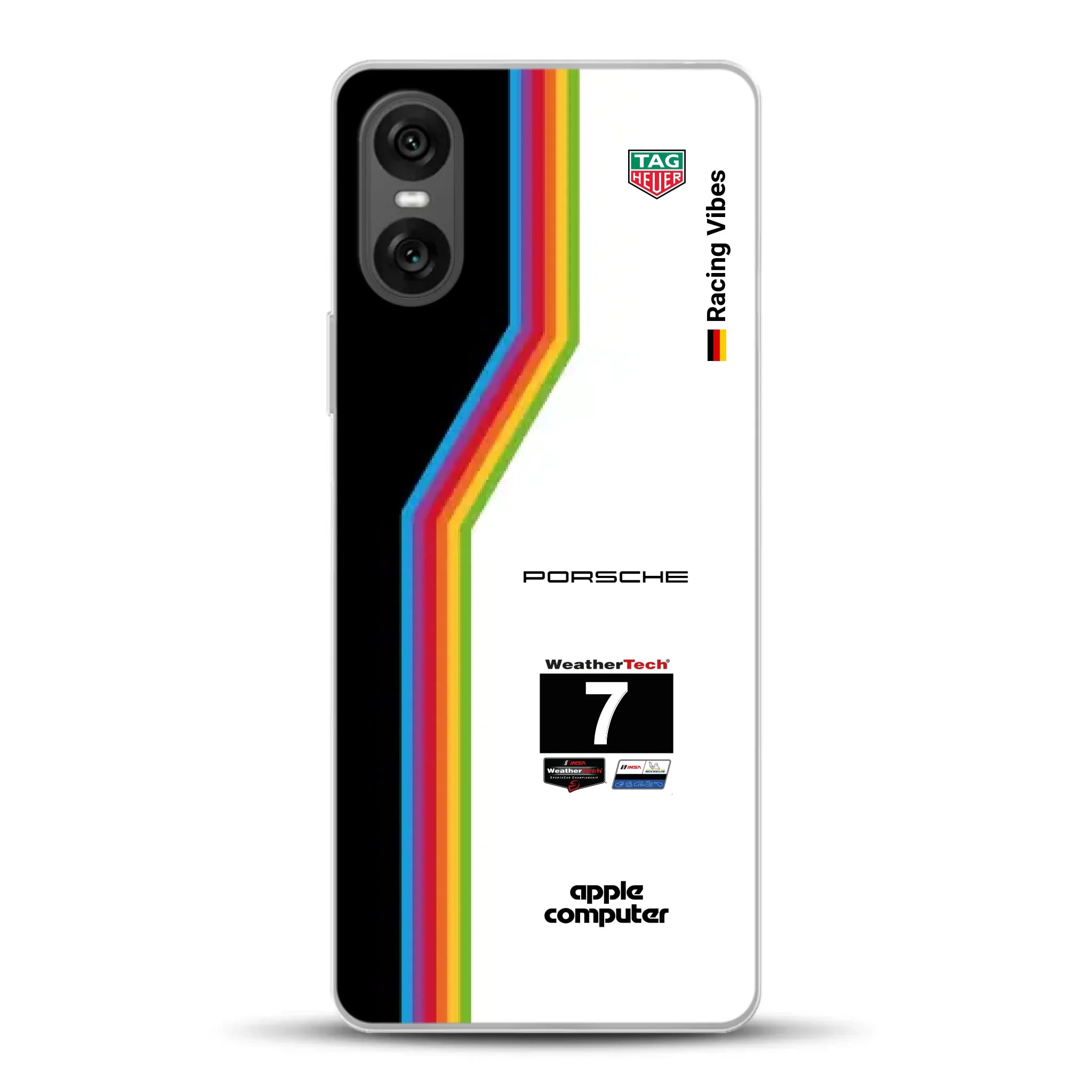 Porsche 963 Apple Retro Livery - Individuelle Handyhülle