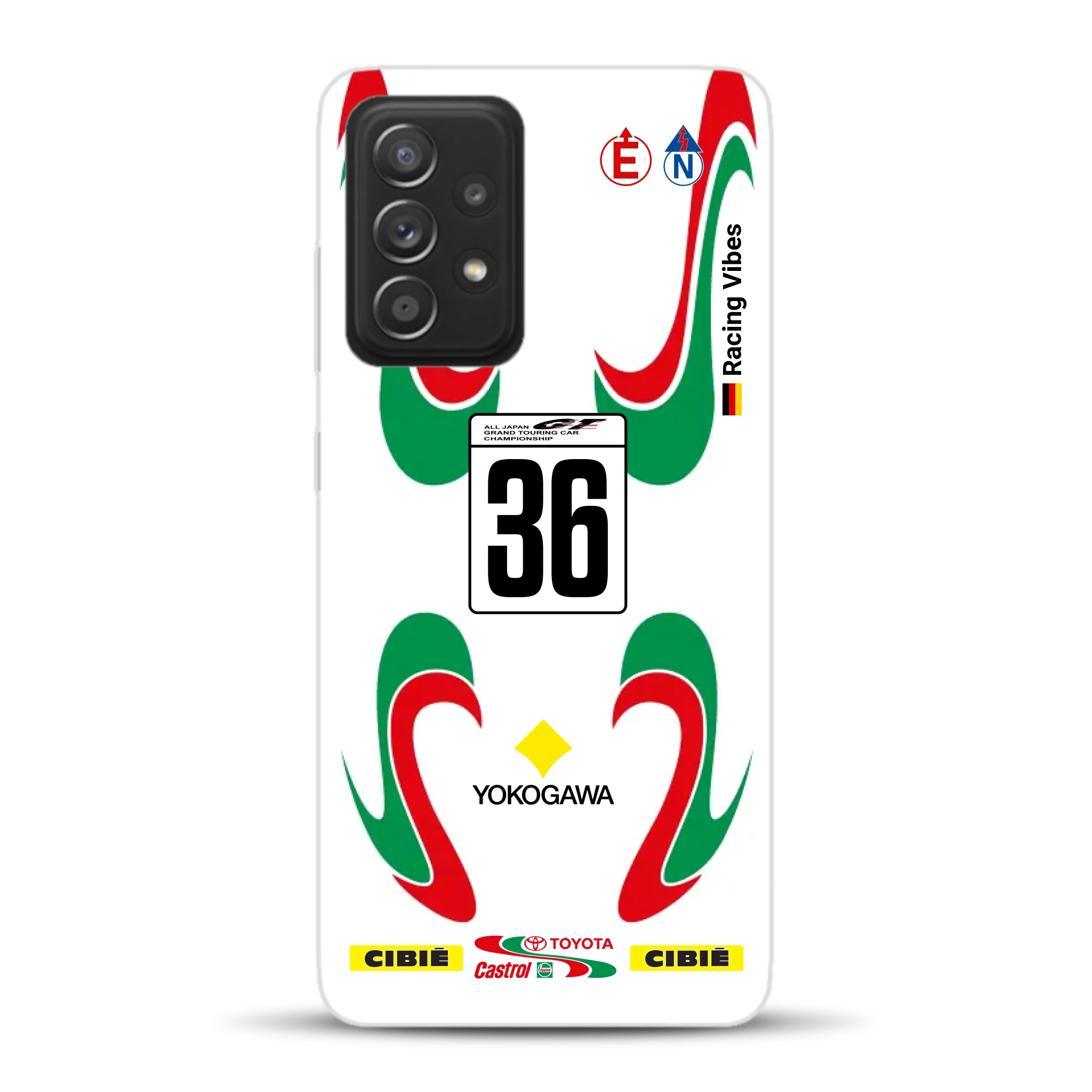 Castrol TOM’S Supra GT500 Livery - Individuelle Handyhülle für Samsung