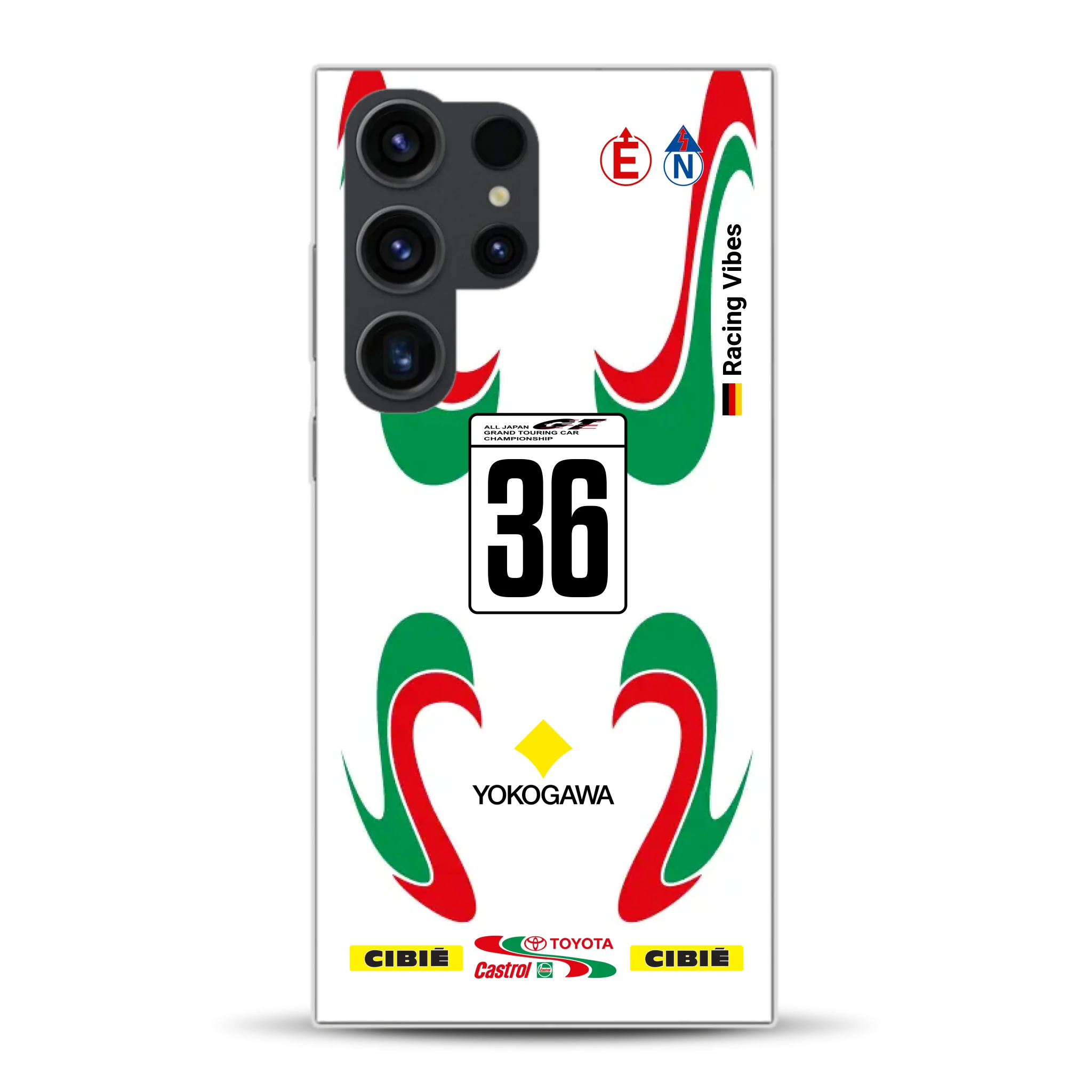Castrol TOM’S Supra GT500 Livery - Individuelle Handyhülle für Samsung
