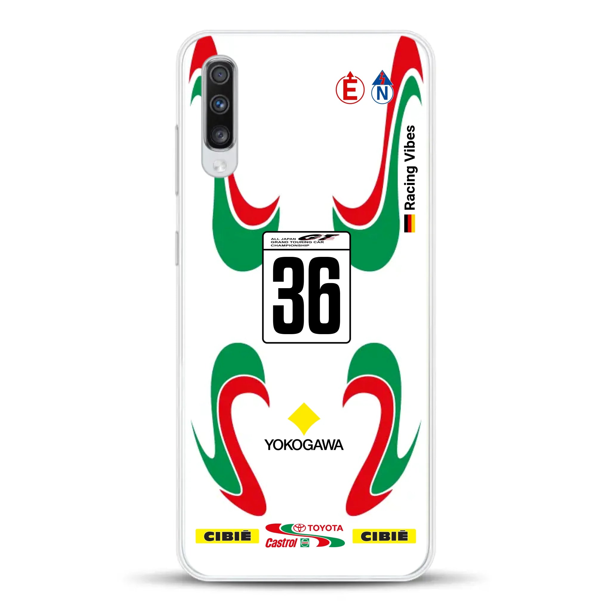 Castrol TOM’S Supra GT500 Livery - Individuelle Handyhülle für Samsung