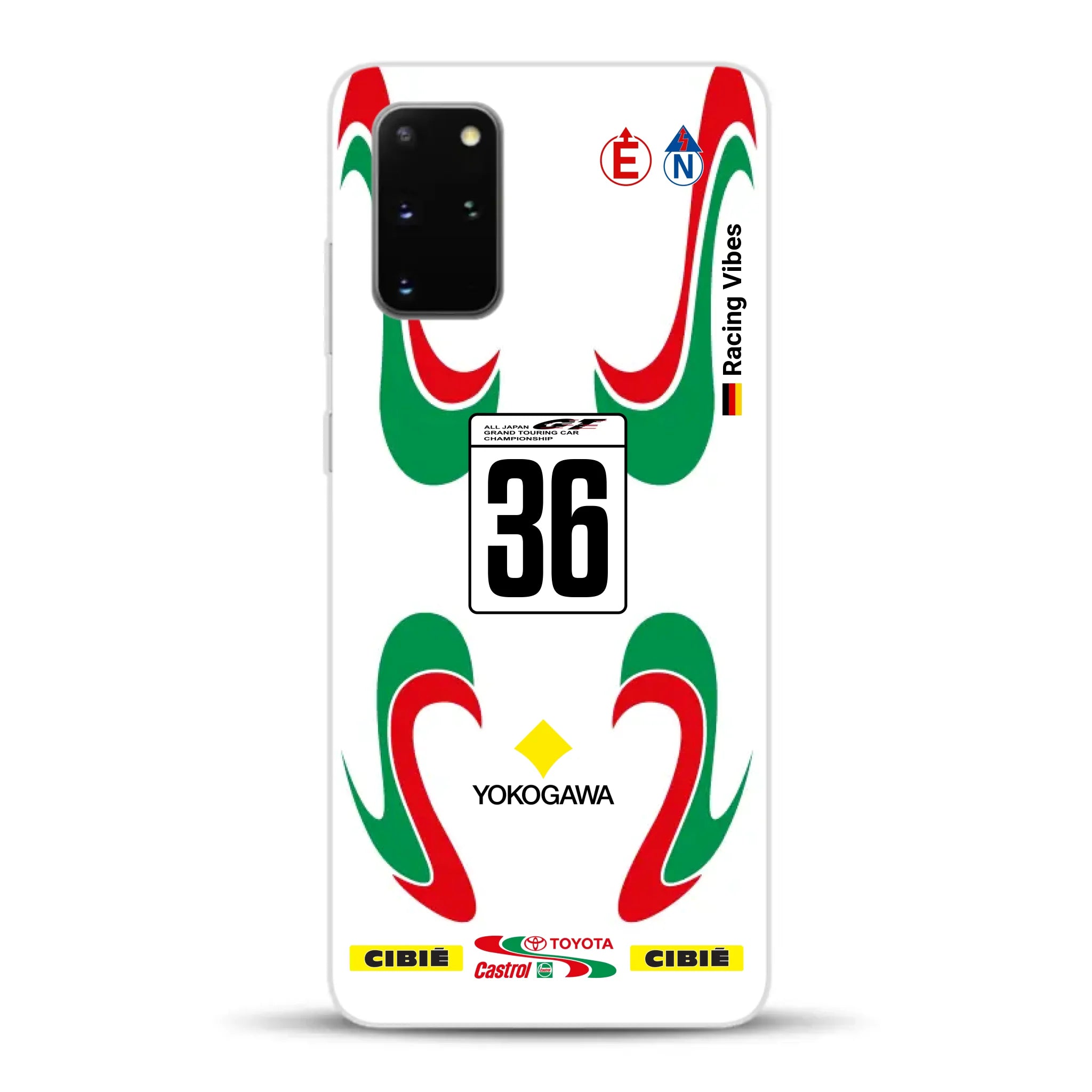 Castrol TOM’S Supra GT500 Livery - Individuelle Handyhülle für Samsung