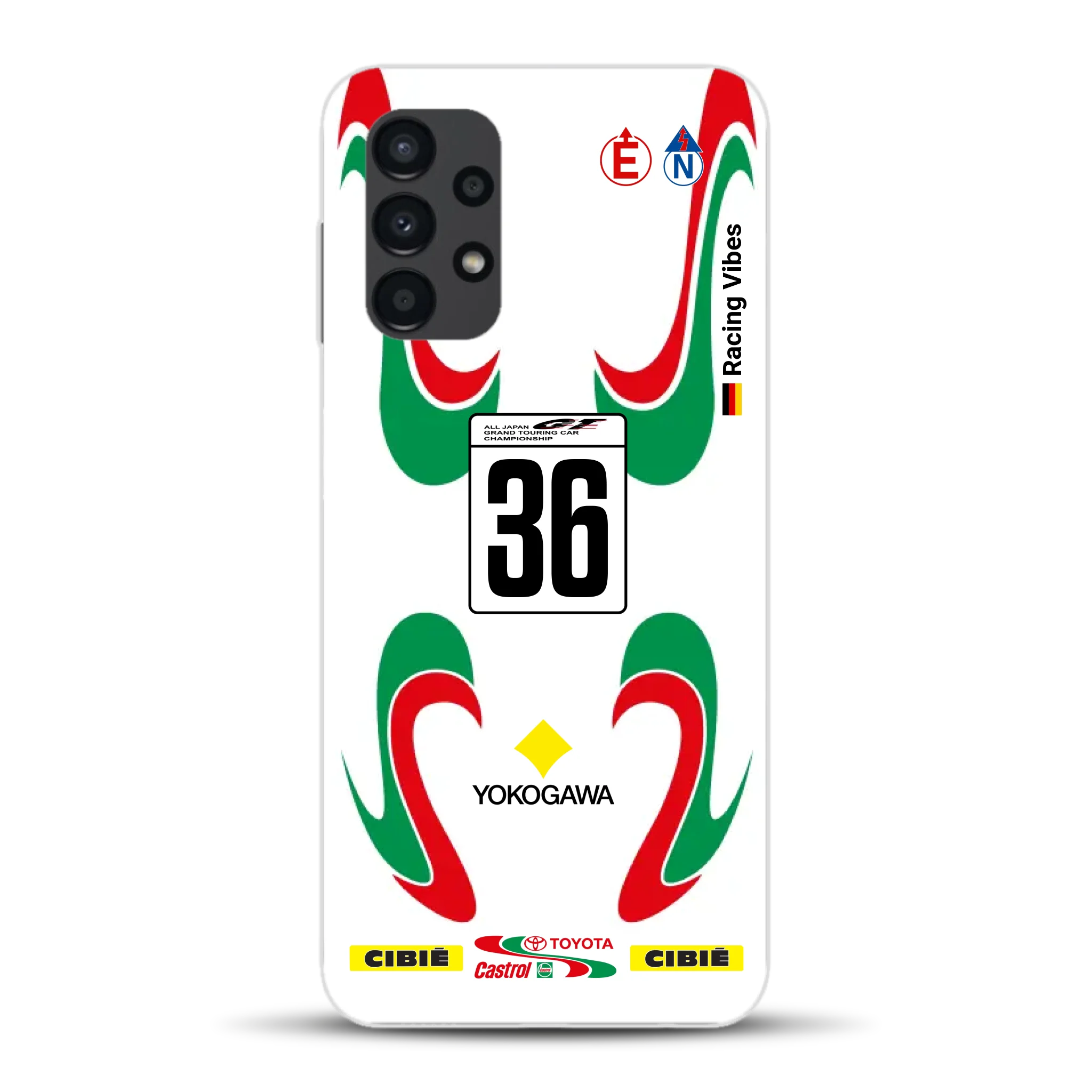 Castrol TOM’S Supra GT500 Livery - Individuelle Handyhülle für Samsung