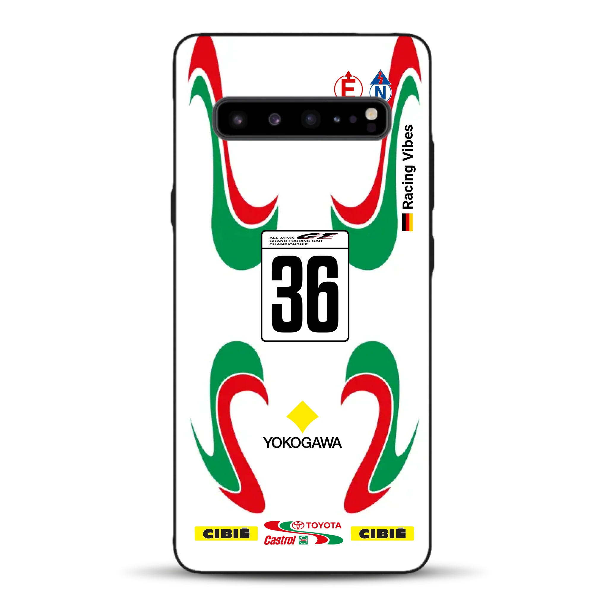 Castrol TOM’S Supra GT500 Livery - Individuelle Handyhülle für Samsung