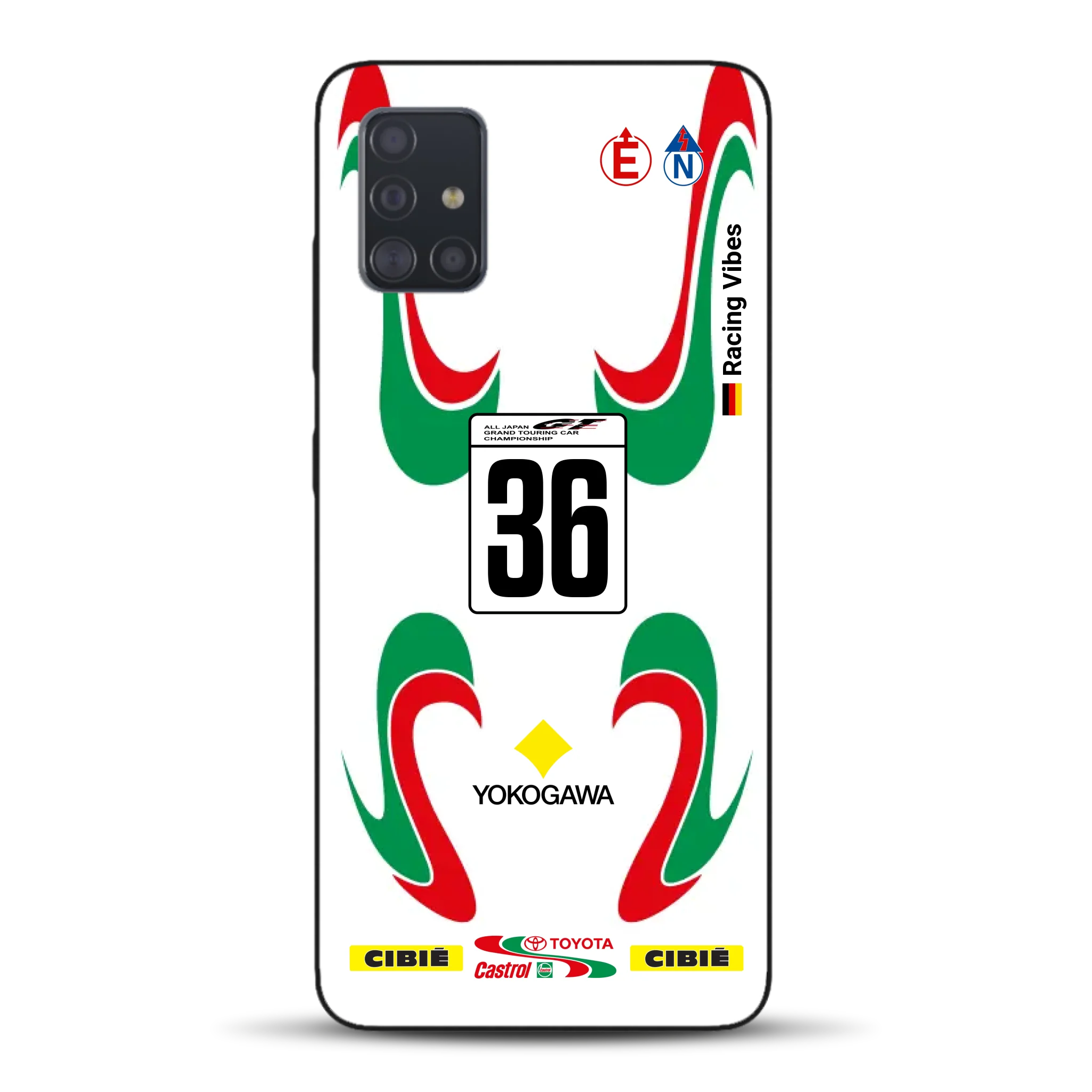 Castrol TOM’S Supra GT500 Livery - Individuelle Handyhülle für Samsung