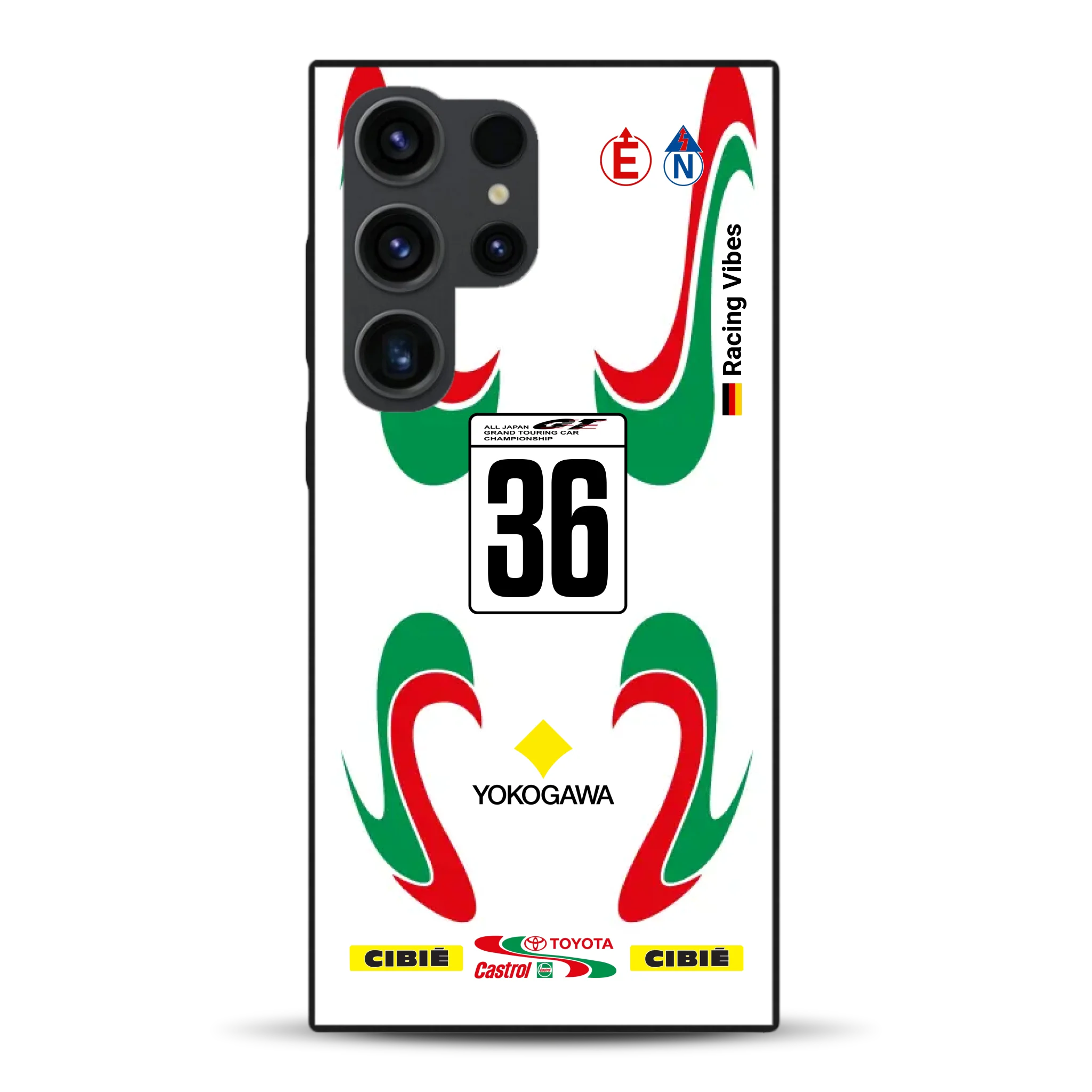 Castrol TOM’S Supra GT500 Livery - Individuelle Handyhülle für Samsung