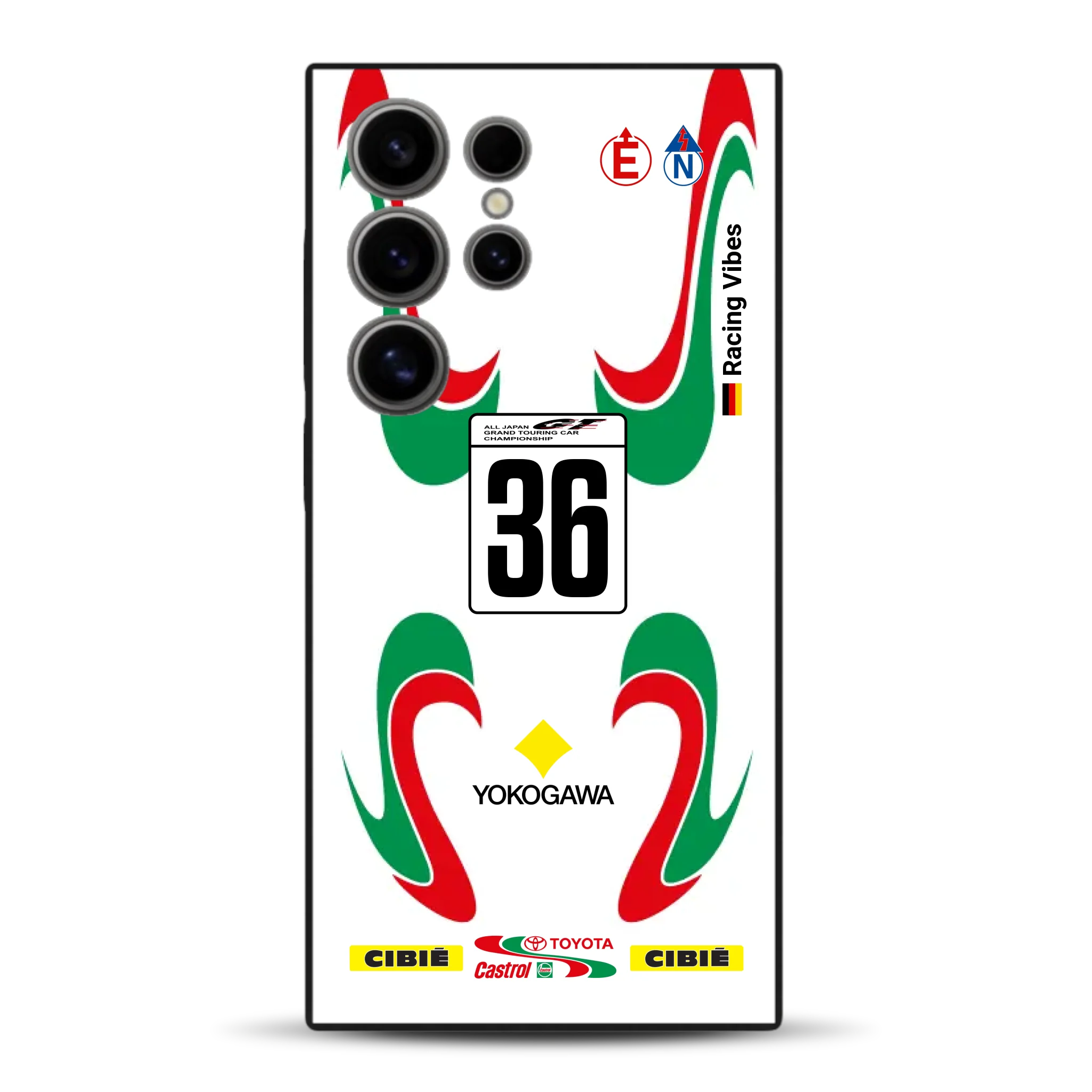 Castrol TOM’S Supra GT500 Livery - Individuelle Handyhülle für Samsung